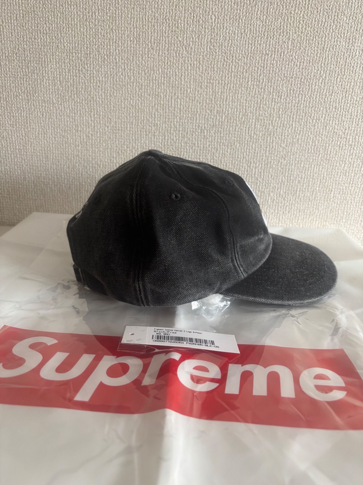 25FW supreme Pigment Coated S Logo 6-Panel - メルカリ