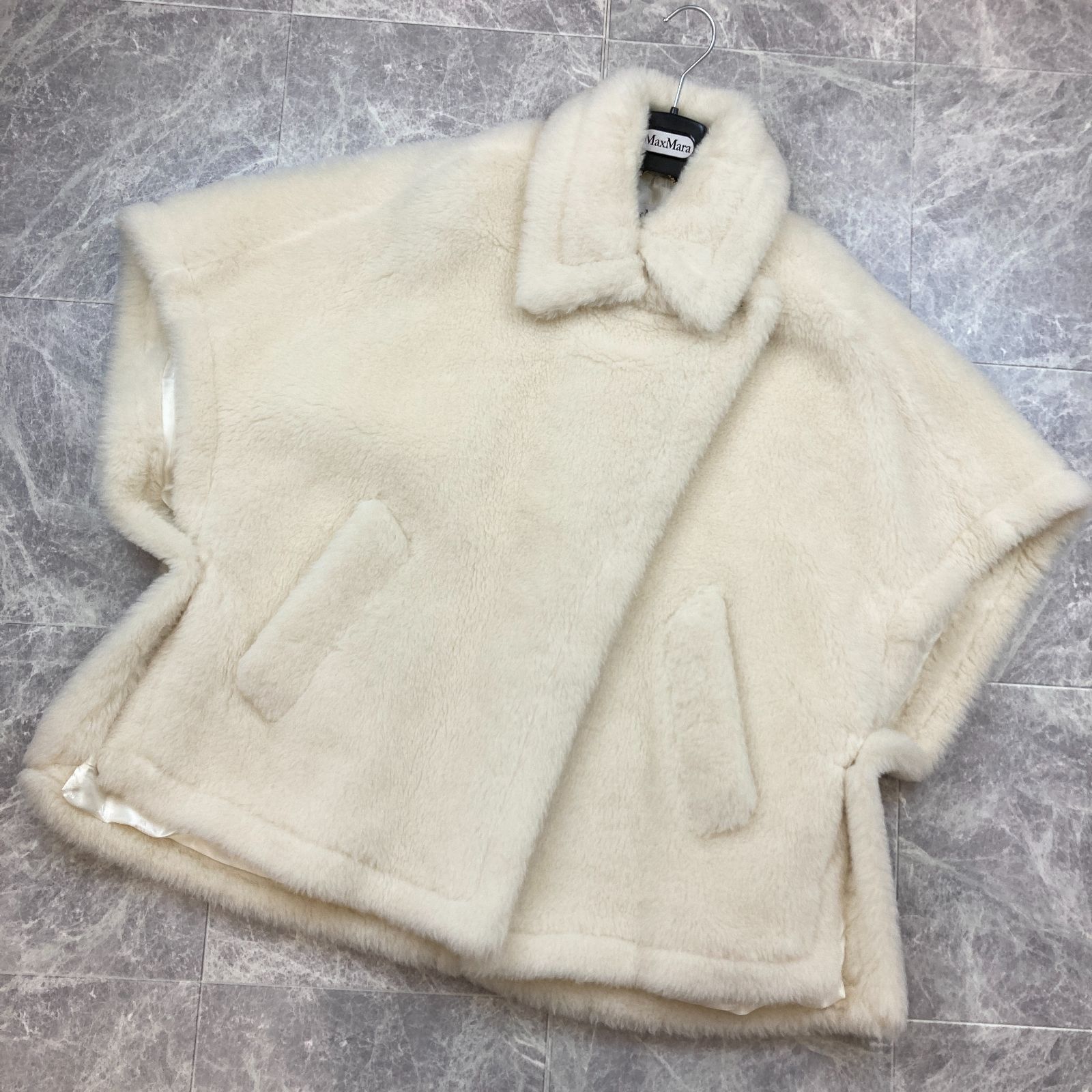 【MAX MARA】SALE価格 マックスマーラ TEBE1 テディベア ケープ マックスマーラ Max Mara MAX MARA ケープ TEBE テディベア