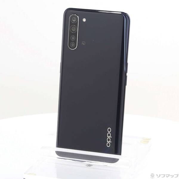 中古品〕 OPPO Reno3 A 128GB ブラック CPH2013BK 楽天 SIM
