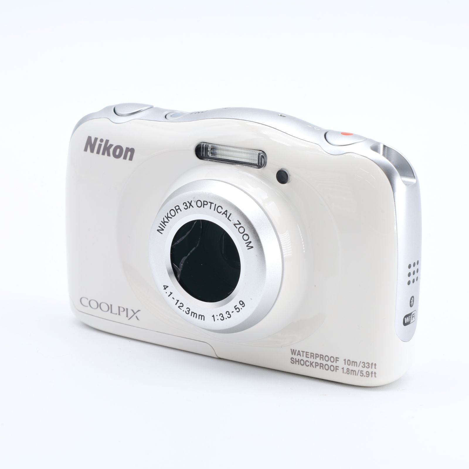 【完動品】Nikon COOLPIX W150 コンデジ 動作確認済 ホワイト 中古】Nikon ニコン COOLPIX W150 ホワイト コンパクトデジタル