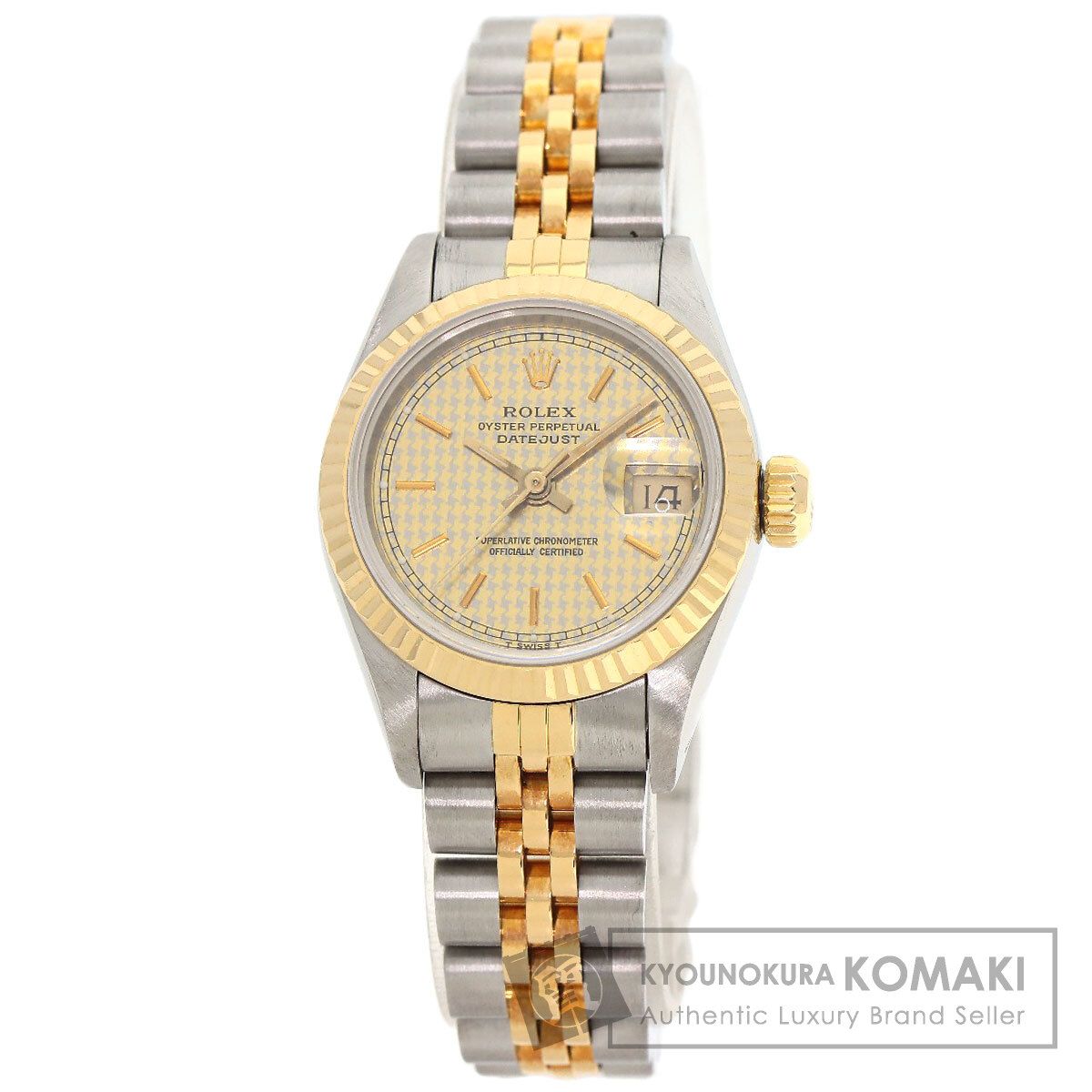 ROLEX ロレックス 69173 デイトジャスト 千鳥格子 ハウンドトゥース  