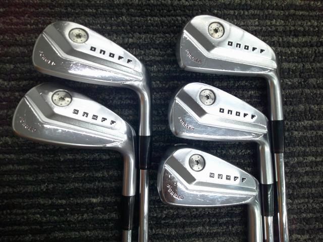 アイアンセット グローブライド ダイワ ONOFF FORGED KURO 2021|MODUS3TOUR105 5本セット|S|28 5272 博多