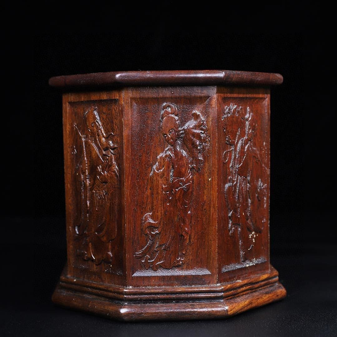 極上手 唐木 花梨木 極細工 花台 香炉台 【公式通販】