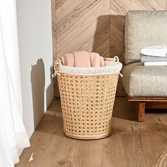 ラタン バスケット