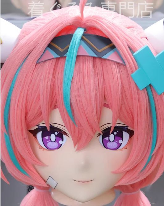 原神 全頭面 ヴァレサ着ぐるみ コスプレ マスク 鍵つき 原神 全頭面