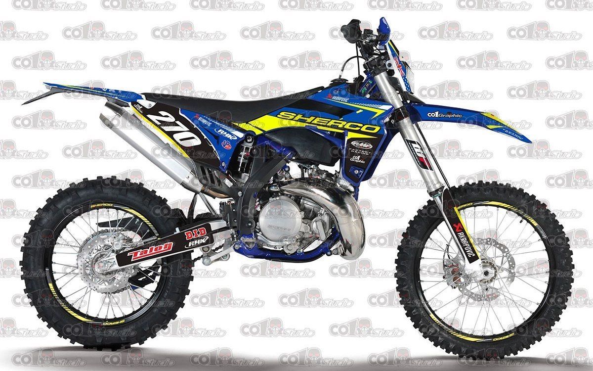 シェルコ SHERCO デカール ステッカー グラフィックキット ※デザイン 