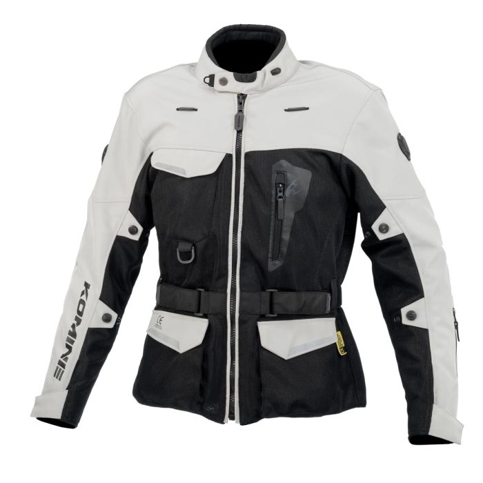 【新品・5営業日で発送】コミネ(Komine) JK-172 ADVENTURE MESH JKT L.GRY L 07-172 ライトグレー サイズ:L