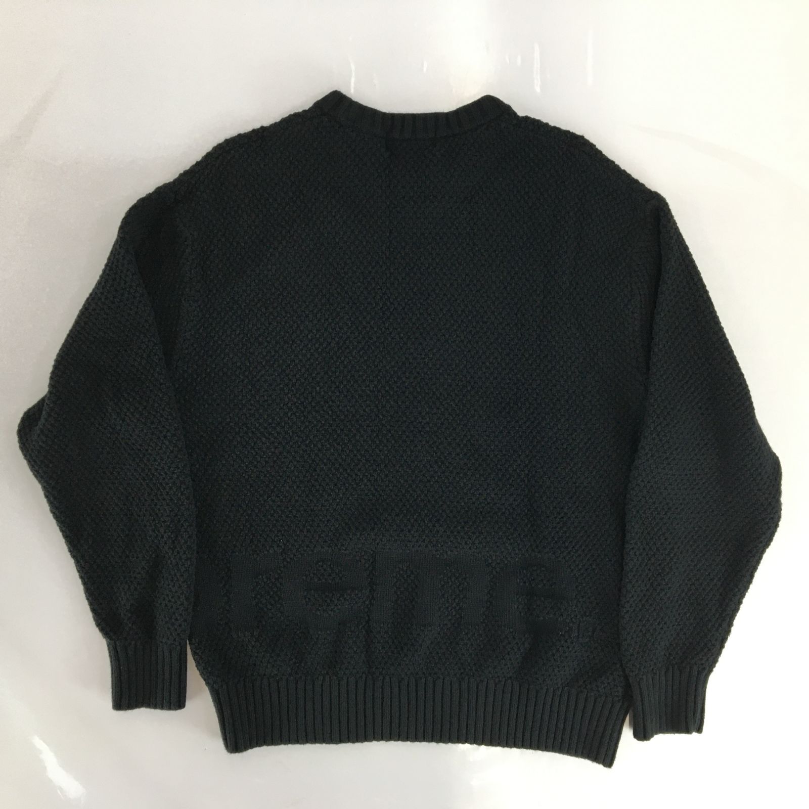 Supreme シュプリーム Textured Small Box Sweater テクスチャード スモールボックスロゴ セーター ニット S  00795hi◇128 - メルカリ