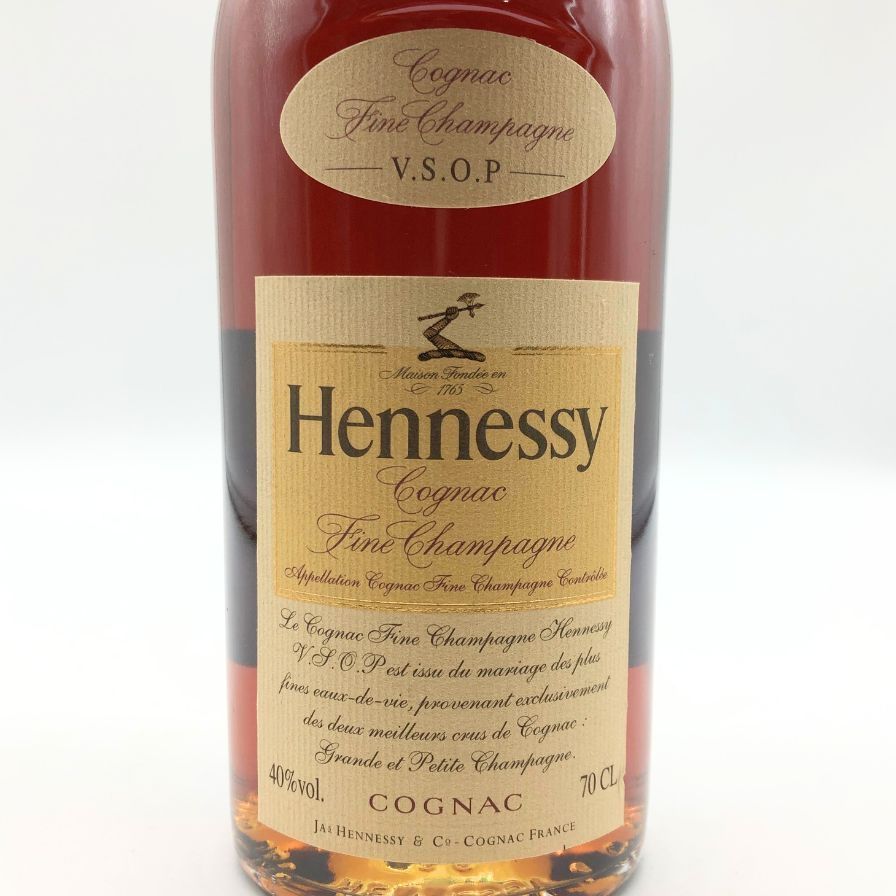 ヘネシー VSOP ファインシャンパーニュ スリムボトル クリア