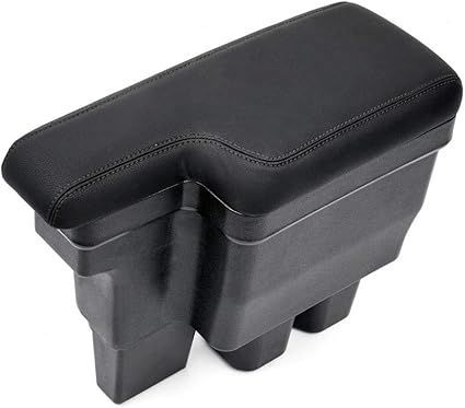 Auto Spec スズキ 新型ジムニー ジムニーシエラ に適合 JB64W|JB74W H30.7-現行 車用アームレスト コンソールボックス 車内収納ボックス 車種 設計 小物入れ 肘掛け 肘置き 多機能 収納アクセサリー カー用品