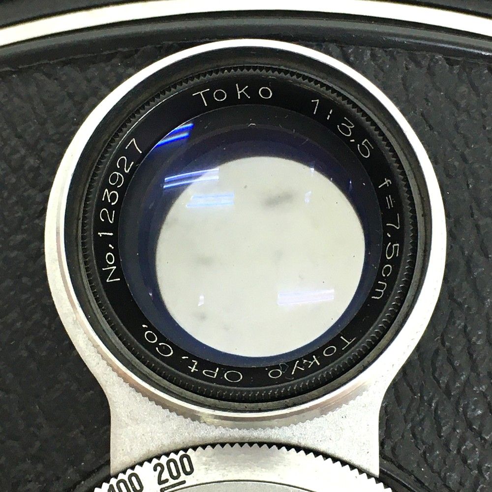 □PRIMOFLEX RECTUS プリモフレックス 東京光学 1:3.5 7.5cm 二眼レフ