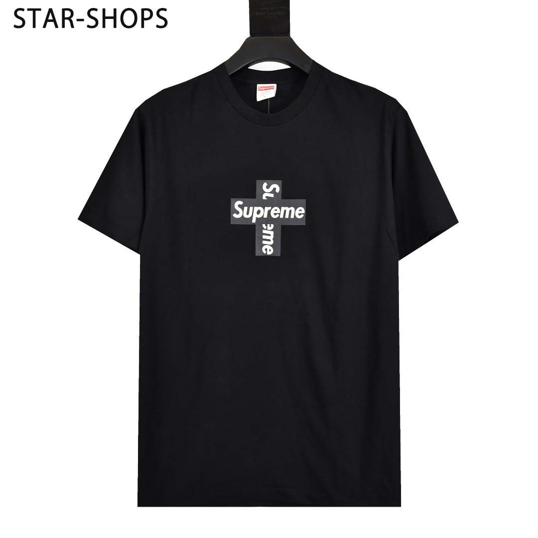 シュプリーム クロス バックスロゴ Supreme CROSS BOX LOGO Tシャツ ...
