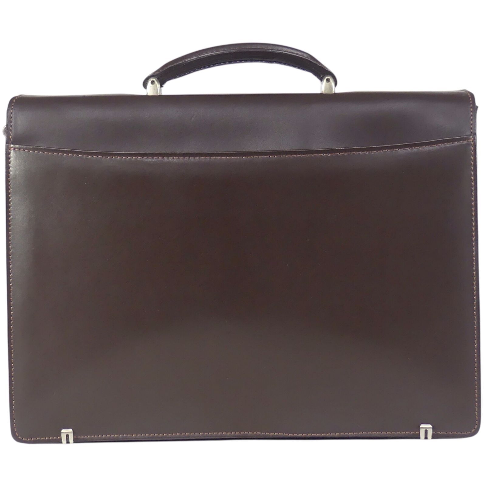 Aquascutum アクアスキュータム 2way ビジネスバッグ 本革