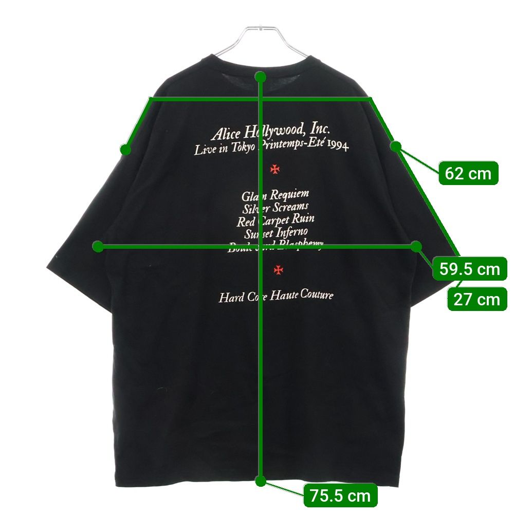 トップス Alice Hollywood Live in Tokyo T-Shirt M ALICE HOLLYWOOD アリスハリウッドSS25 TOKYO EXCLUSIVE LIVE IN