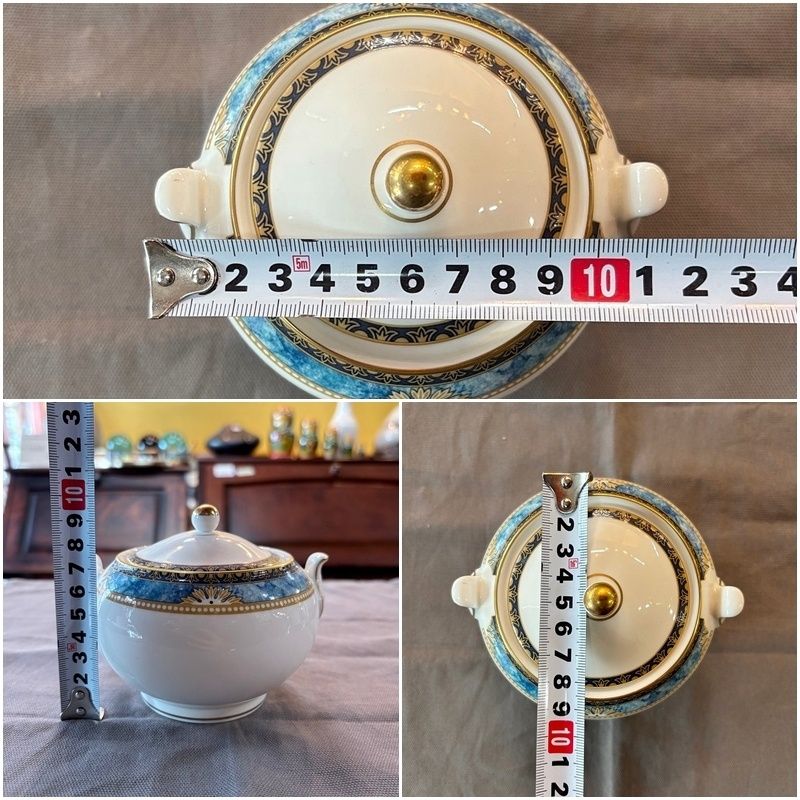 ウェッジウッド カーゾン シュガーポット ＆クリーマー