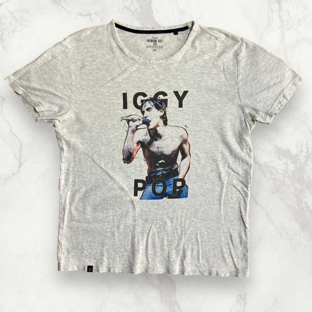 半袖 ユーズド HKL 古着 90s 00s イギー ポップ IGGY POP バンド T