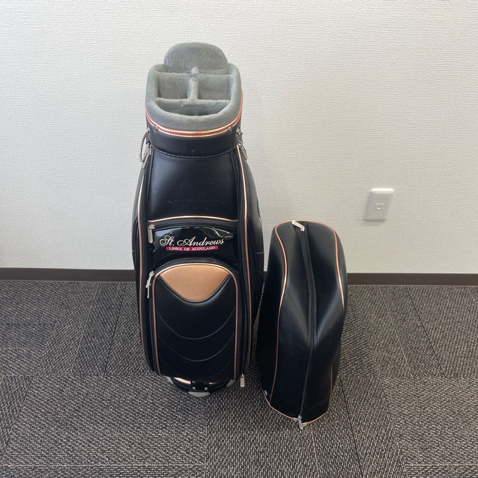 St.Andrews LINKS ゴルフクラブ8本 キャディバッグ セット SA-602L L