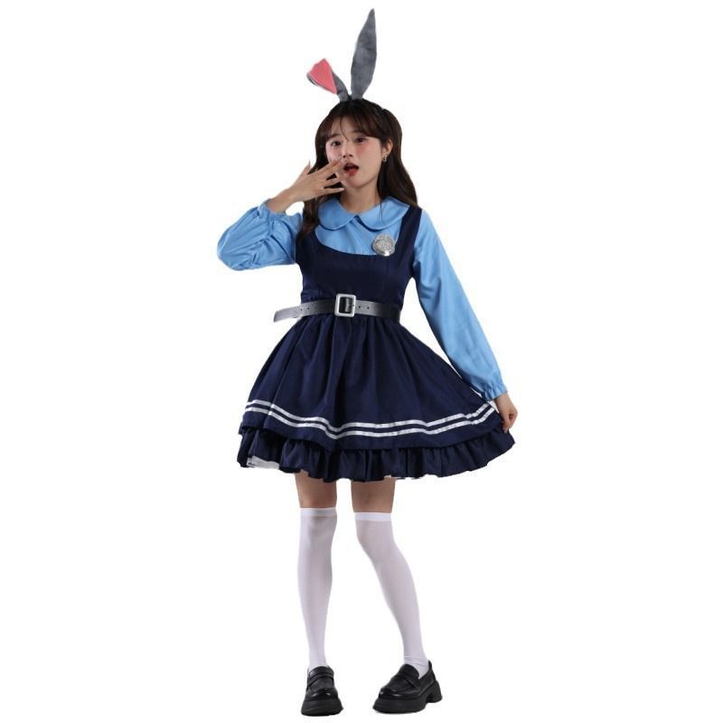 ズートピア ジュディ コスプレ 警察官衣装 Dハロ 仮装 Amazon.co.jp: [PUZU] ハロウィン 警察官 コスプレ ズートピア