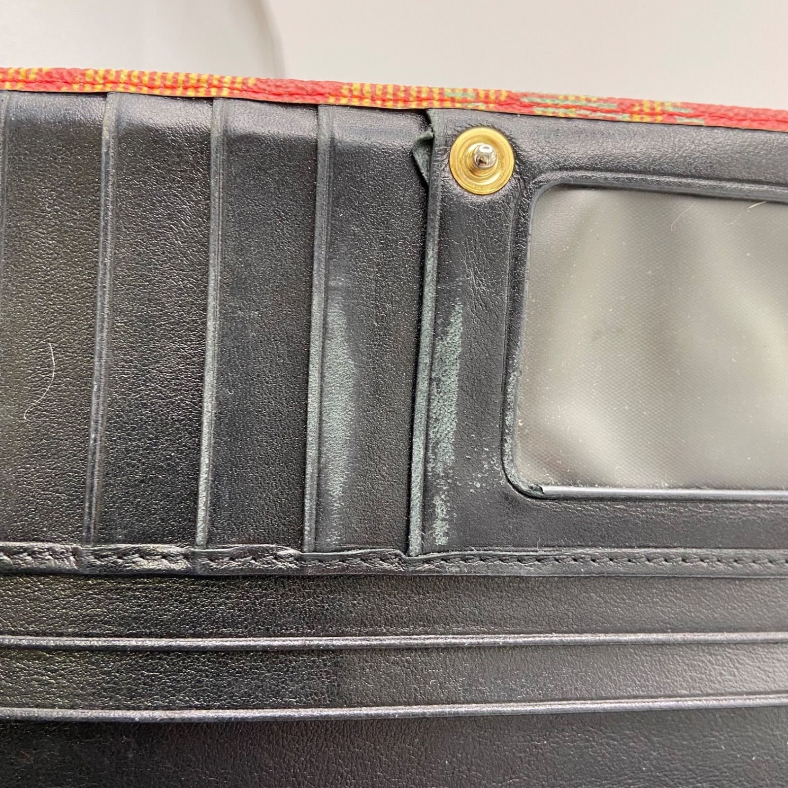 【新品未使用】Vivienne Westwood 長財布 マルチカラー オレンジ Vivienne Westwood ヴィヴィアンウエストウッド 二つ折り長財布