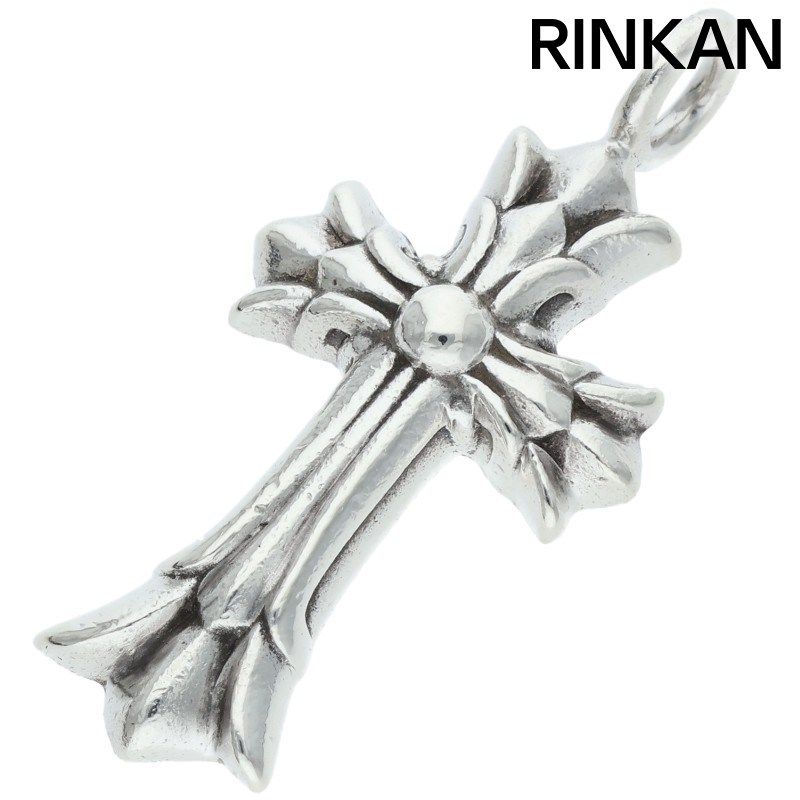 クロムハーツDBLCHCRSダブCHクロスチャーム ペンダントトップ シルバー クロムハーツ DBL CH CRS/ダブルCHクロス チャーム/シルバーネックレス