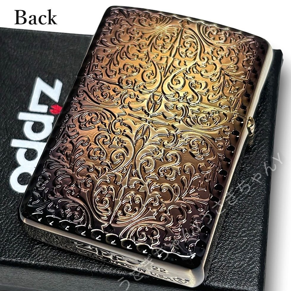 zippo☆アーマー☆BOTHSIDES ARABESQUE☆AG☆ジッポ - メルカリ