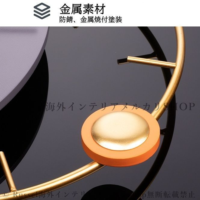 振り子 掛け時計 装飾時計 アート時計 芸術 丸型 シンプル モダン 壁掛け 針 非電波 個性的 おしゃれ エレガント インテリア NEXPOTALLINN_EU