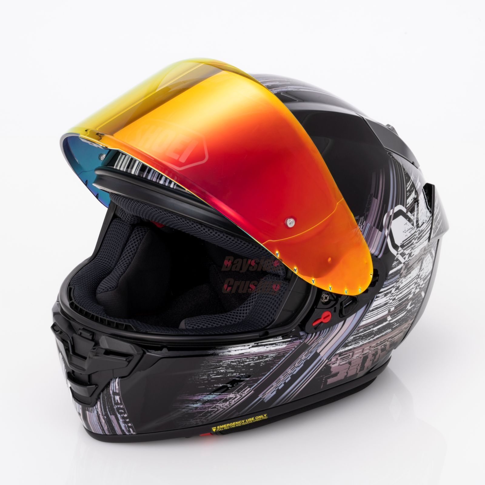 SHOEI Z-8 X15 X-Fifteen シールド レッド - メルカリ