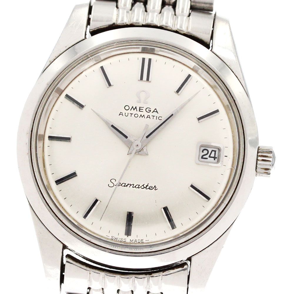 オメガ OMEGA シーマスター Cal.565 ライスブレスレット 自動巻き メンズ内箱付き_878974