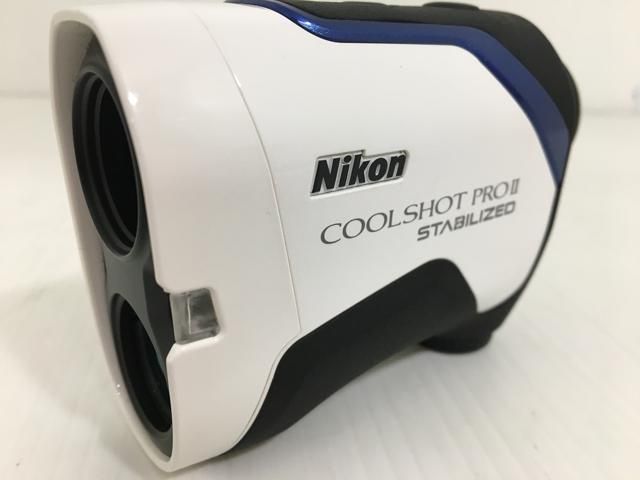 返品OK ゴルフ用品 超 ニコン レーザー距離計 COOLSHOT PROⅡ クールショットプロ2 STABILIZED ホワイト
