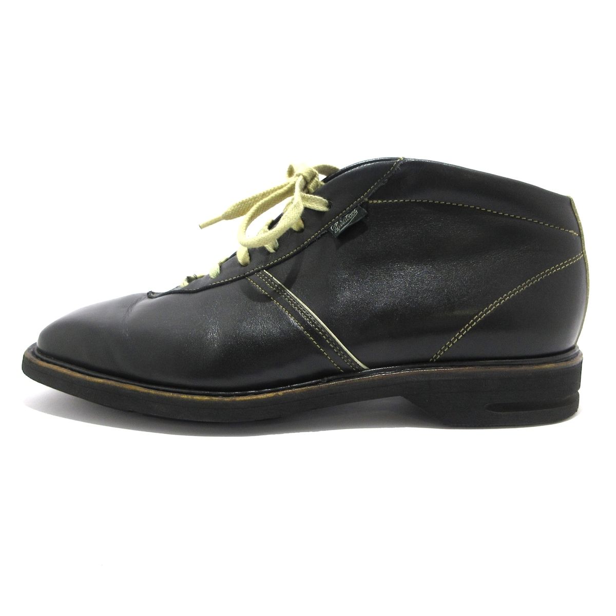 Paraboot パラブーツ ショートブーツ 7 1|2 メンズ 黒×アイボリー レザー