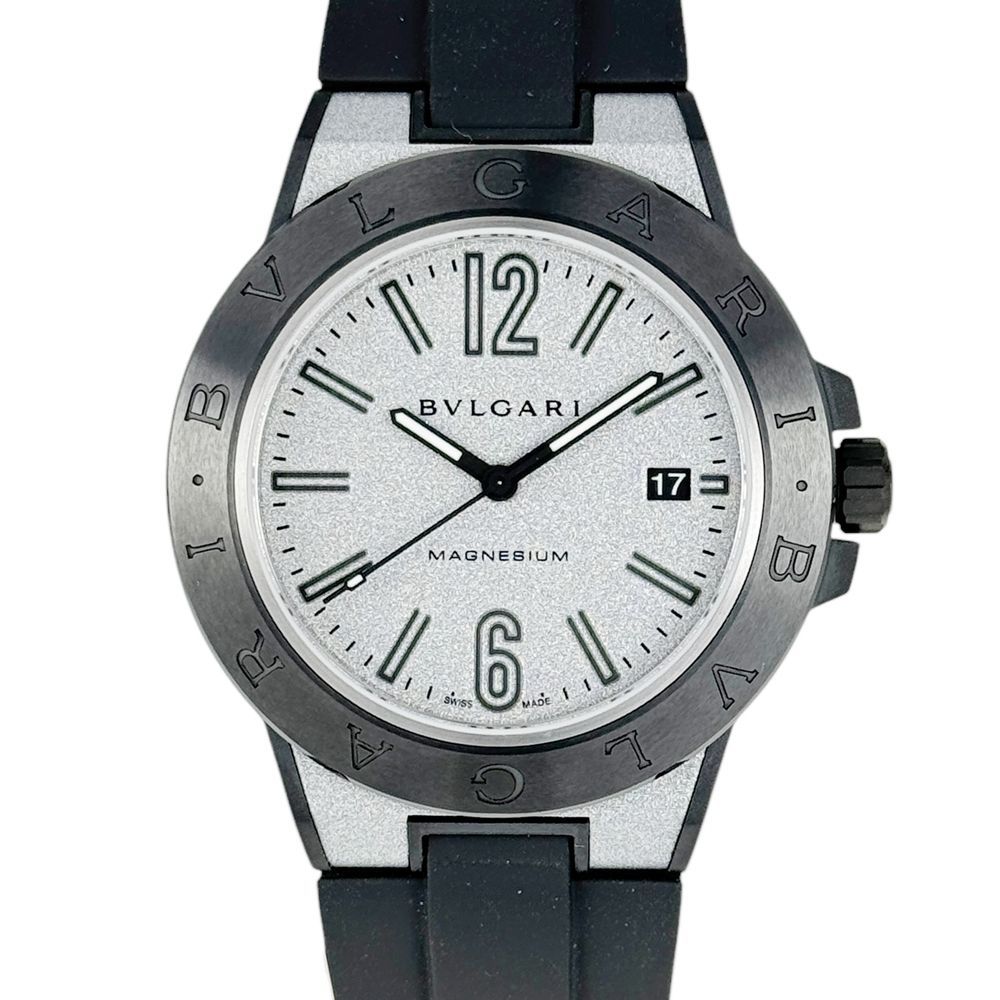 BVLGARI ブルガリ DG41SMC ディアゴノマグネシウム41 メンズウォッチ 腕時計 自動巻き 機械式時計