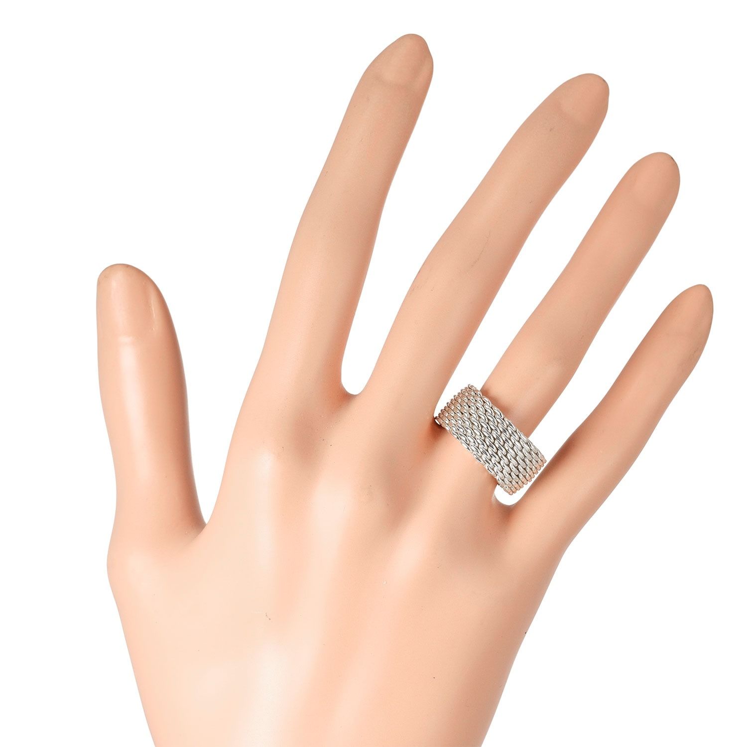 TIFFANY&Co.】ティファニー サマセット ヴィンテージ シルバー925 13号 