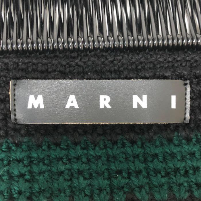 マルニ MARNI マルニマーケット クロシェウール フレームバッグ