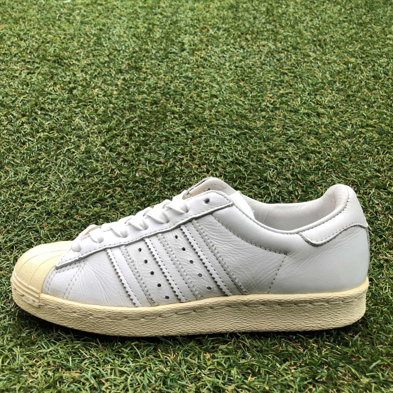 美品22.5 adidasスーパースター80s VIN DLXアディダスF925 - スニーカー