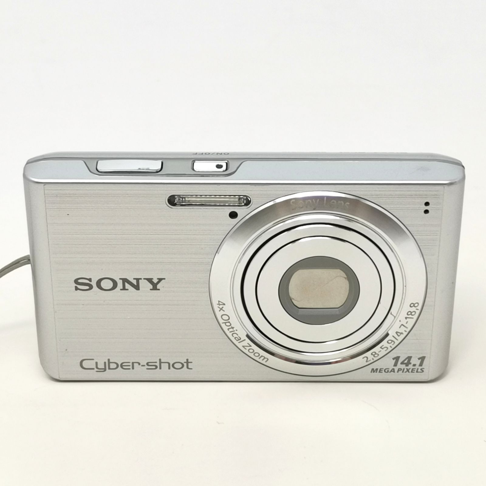 ソニー SteadyShot DSC w610 シルバー デジカメ 動作確認済み 箱あり