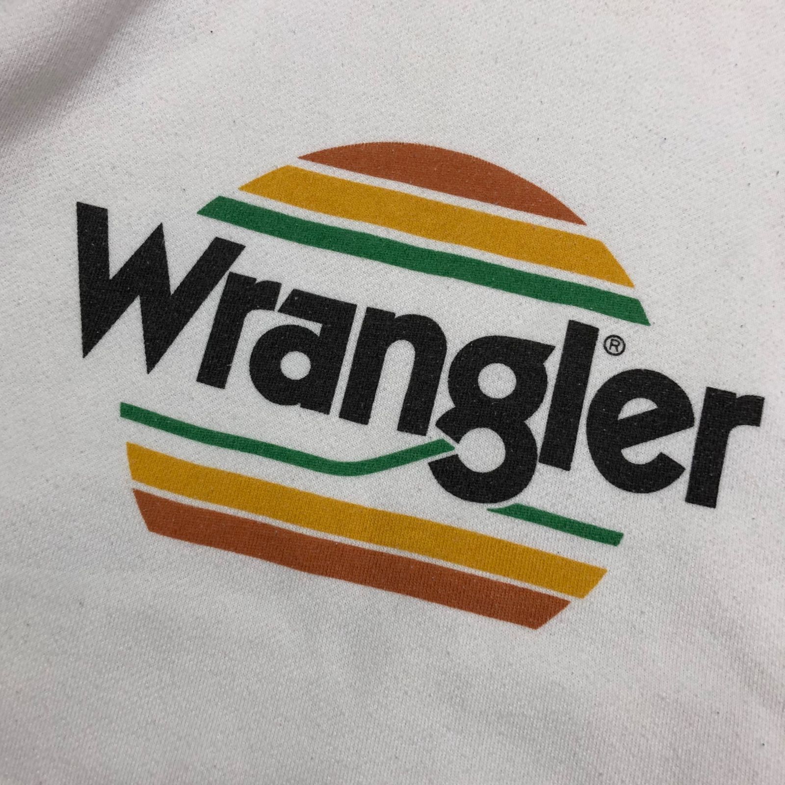 Wrangler スウェット トレーナー ロゴプリント ラグランスリーブ