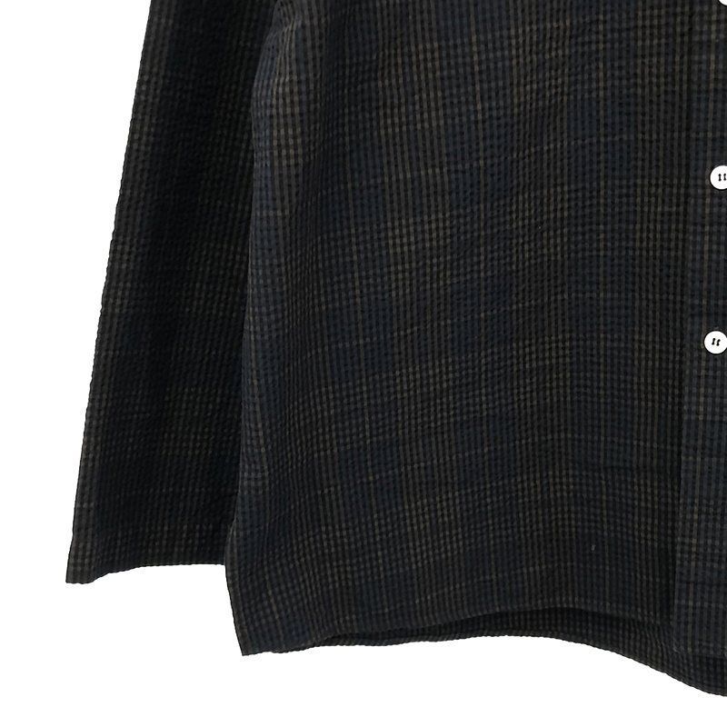 Cristaseya / クリスタセヤ | 2020SS | SEERSUCKER PAJAMA SHIRT シア 