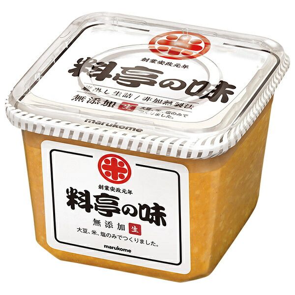 マルコメ マルコメ 料亭の味 生みそ 650g×8個入×(2ケース)｜ 送料