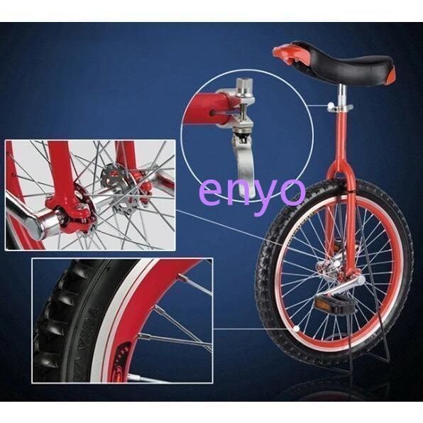 一輪車16インチ18インチ20インチ24インチスタンド付ユニサイクル