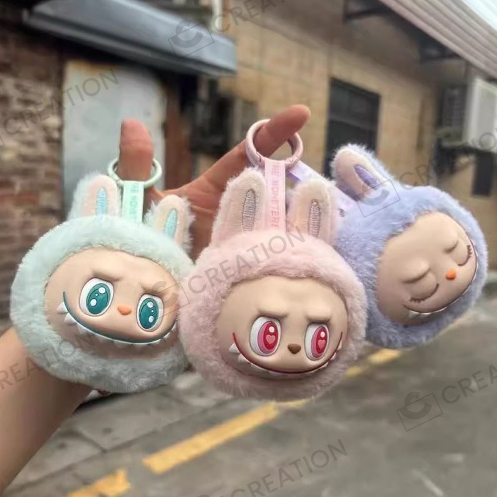 【​限​定​販​売​】 2代目 Labubu キーホルダー Labubu MART POP 2個セット ストラップ
