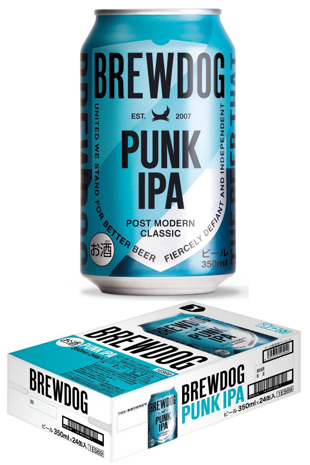 ブリュードッグ パンクIPA 1ケース（350ml×24本） BREWDOG