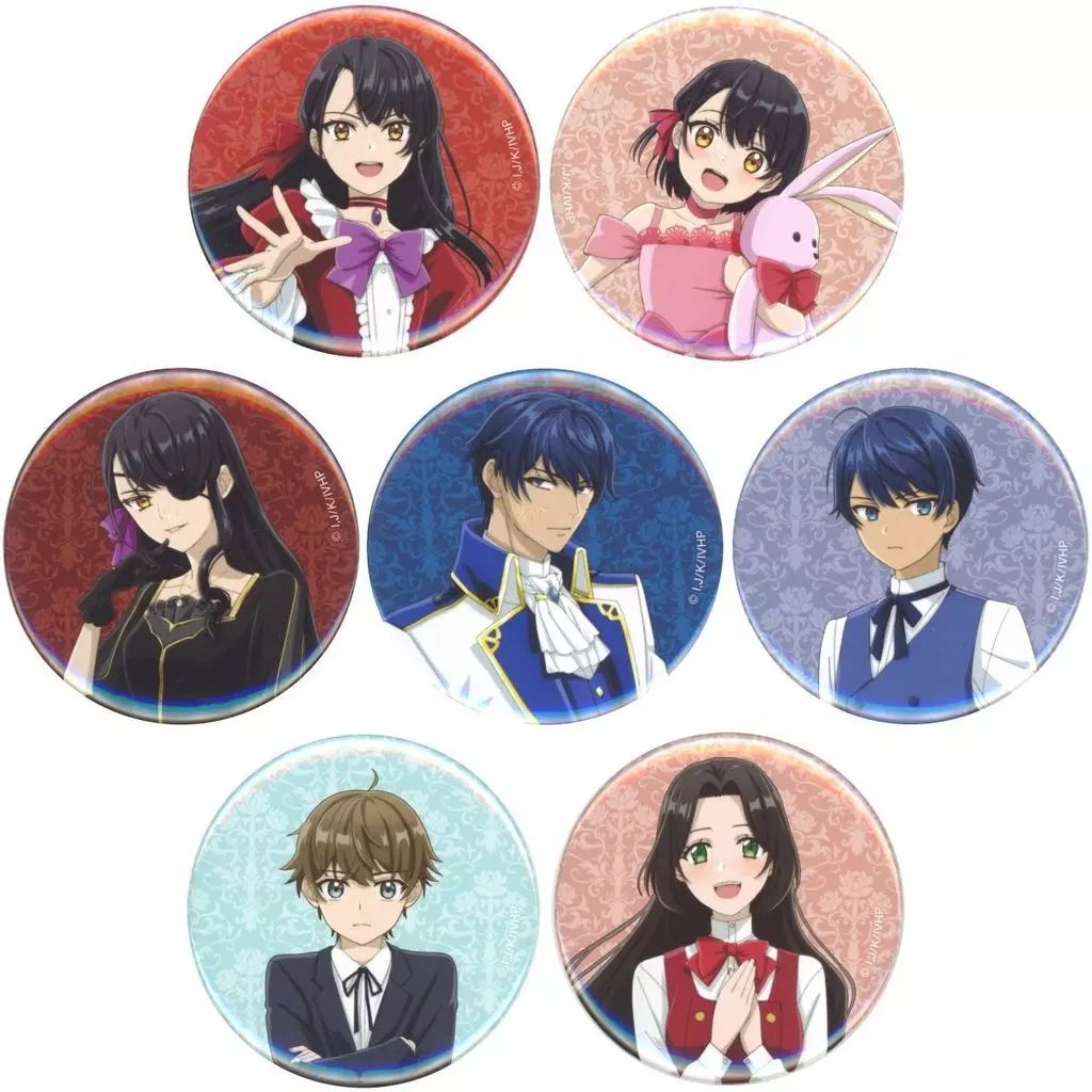 中古】バッジ・ビンズ 全7種セット 「歴史に残る悪女になるぞ