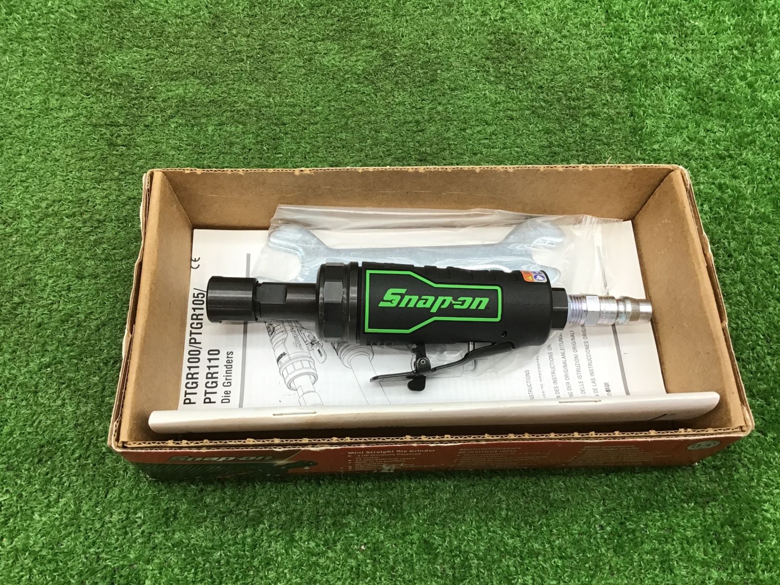 Snap-on スナップオン□1 3 HP ミニダイグラインダー グリーン PTGR100G□アクトツール富山店□BRコン