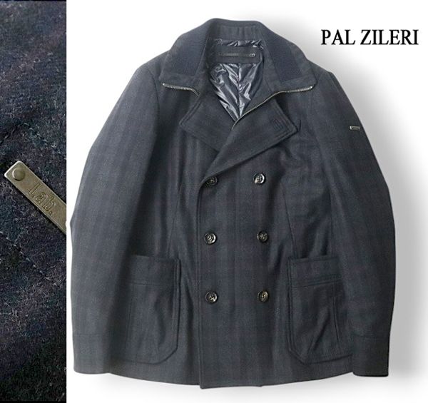 値下げ　パルジレリ　カシミヤ　コート　palzileri 極美品 イタリア高級 Lab. PAL ZILERI ラボ・パルジレリ