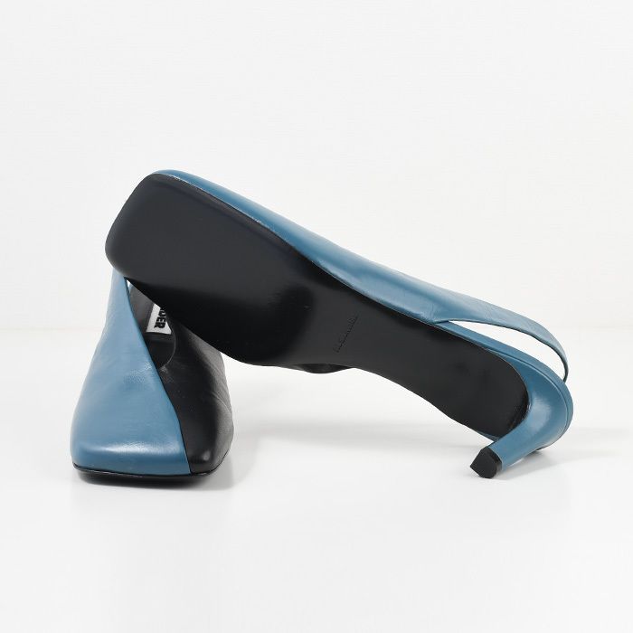 JILSANDER ジルサンダー シューズ パンプス ミュール レザー スクエア