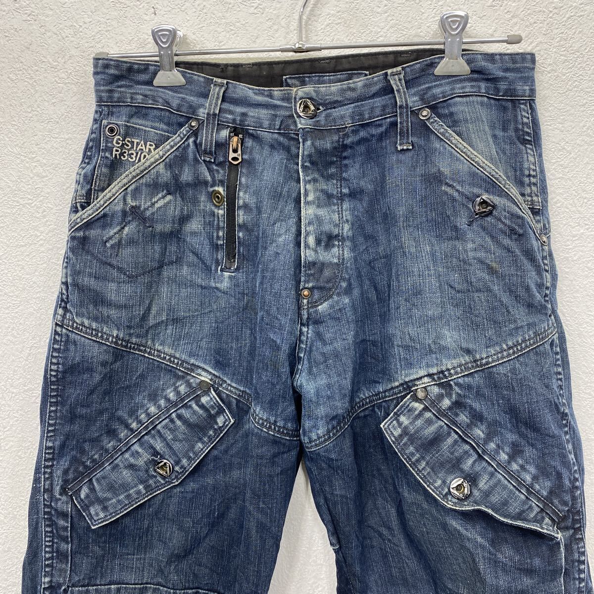 G-STAR RAW SLIM デニム 立体裁断 0 RAW(ジースターロー) ジースター 