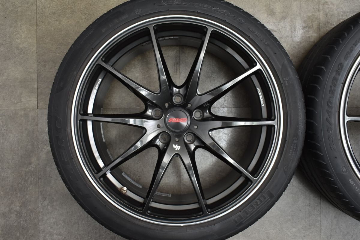 ★美品★RAYS VOLK G25 ★235/40R19 鍛造 人気】RAYS VOLK RACING G25 19in 8J +48 PCD112 235/40ZR19 A