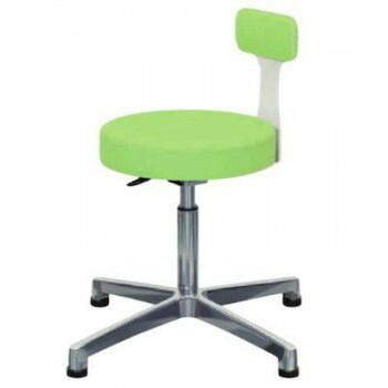 高田ベッド製作所 バックチェアー(アジャスター付き) ライムグリーン TB-86-02