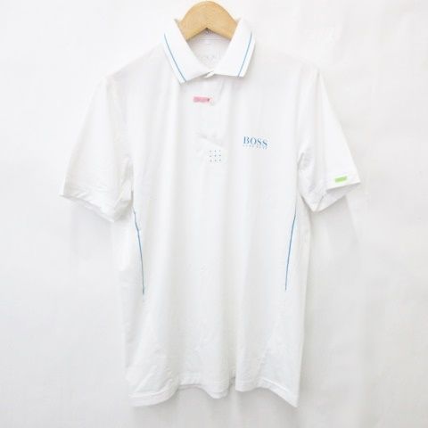 ヒューゴボス HUGO BOSS ゴルフ スポーツウエア ポロシャツ 半袖 速乾