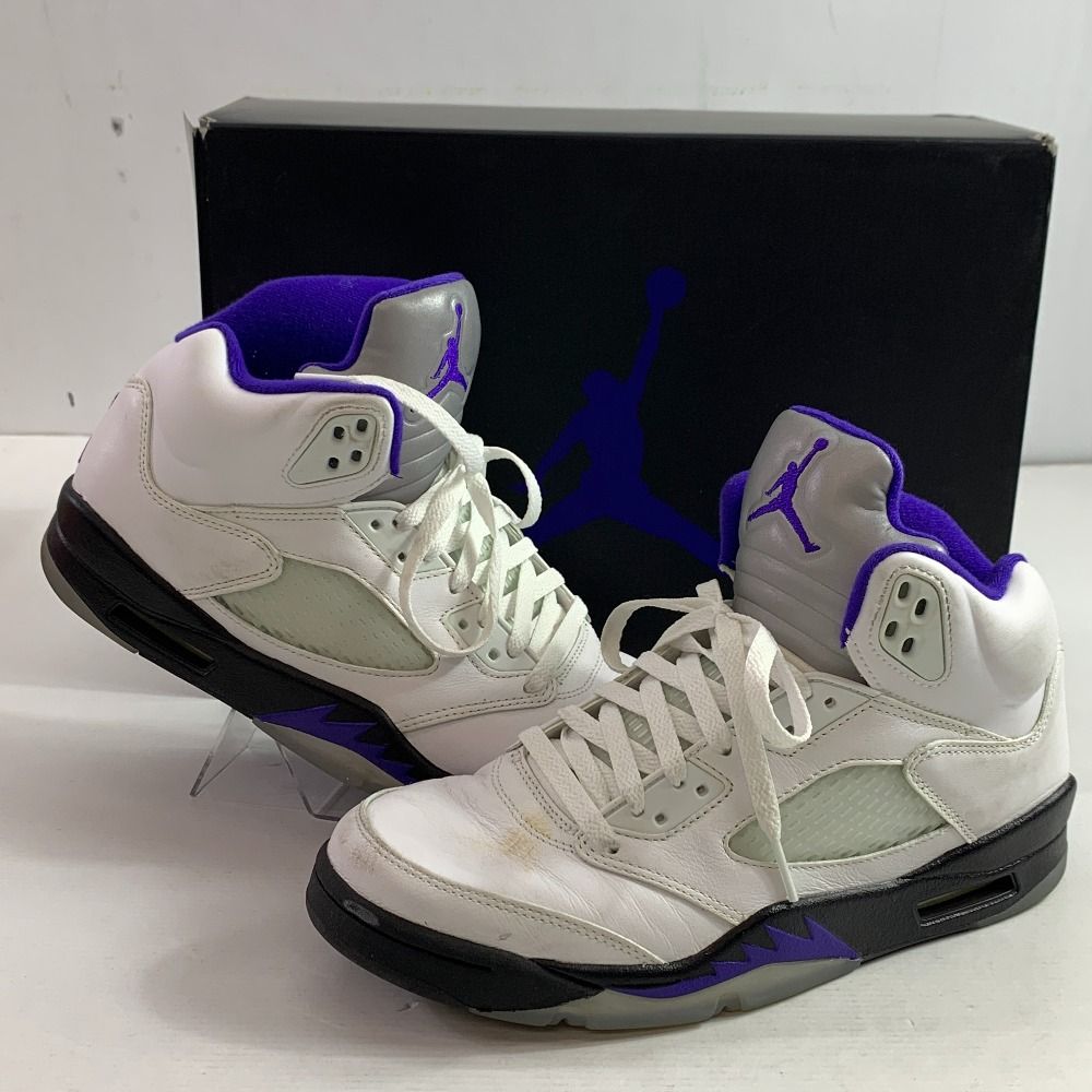 04w2933※【中古】Nike Air Jordan 5 Dark Concord DD0587-141 ナイキ エアジョーダン5 ダークコンコルド 26.5cm スニーカー【八王子店】